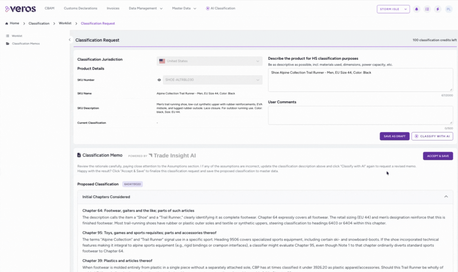Classification Memo 2 Classification Memo 2